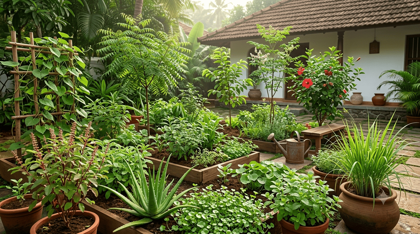 medicinal plants for home gardens